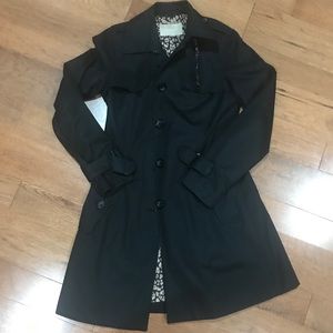 Black trench coat